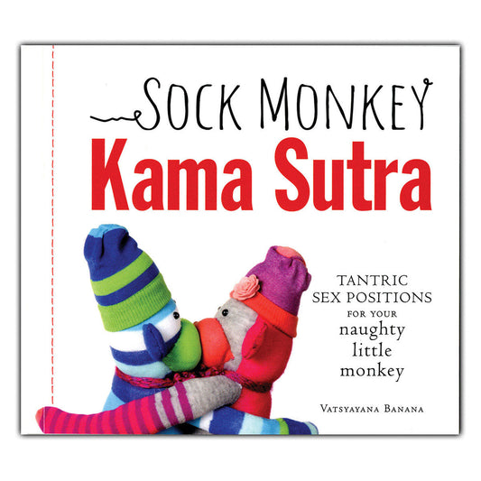Sock Monkey Kama Sutra Tantric Sex Positions Book - Paperback