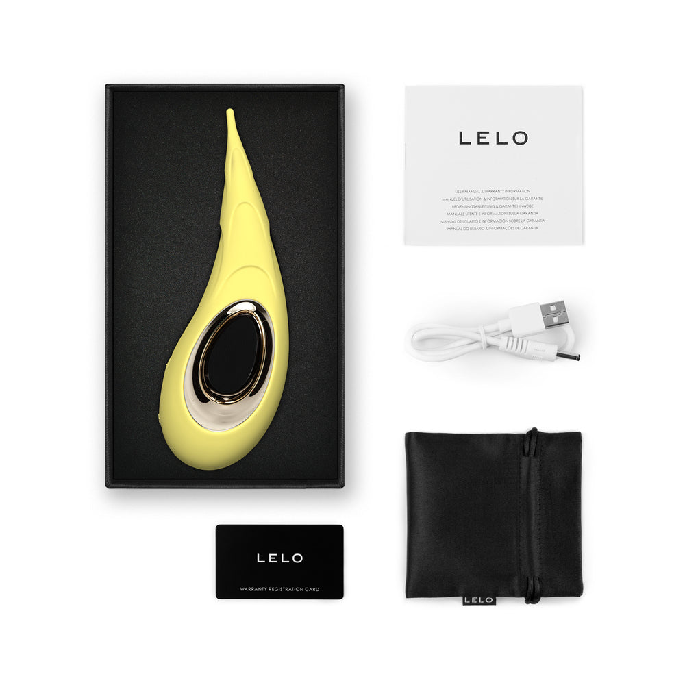 LELO DOT Cruise Clitoral Stimulator with Infinite Loop Technology - Yellow