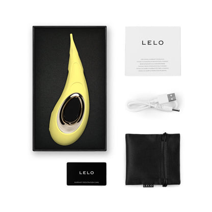 LELO DOT Cruise Clitoral Stimulator with Infinite Loop Technology - Yellow