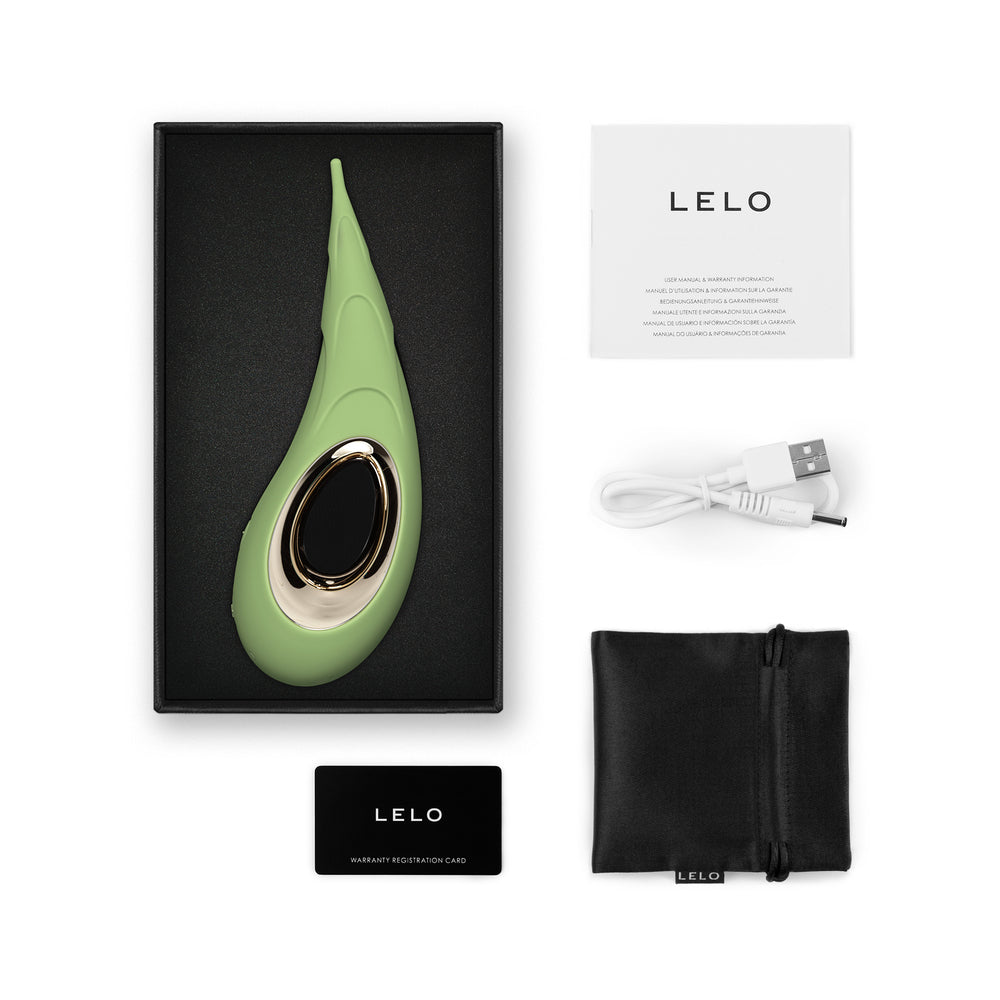 LELO DOT Cruise Clitoral Vibrator with Cruise Control Technology – Pistachio Cream