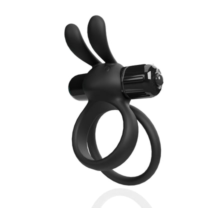 Screaming O 4B Ohare XL Vibrating Rabbit Ring – Black