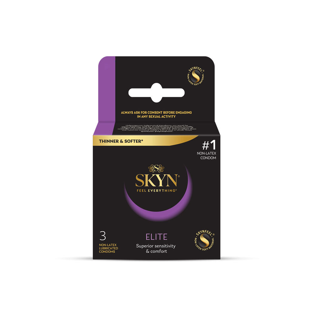 Lifestyles Skyn Elite Condoms - Natural Feel - 3 Pack