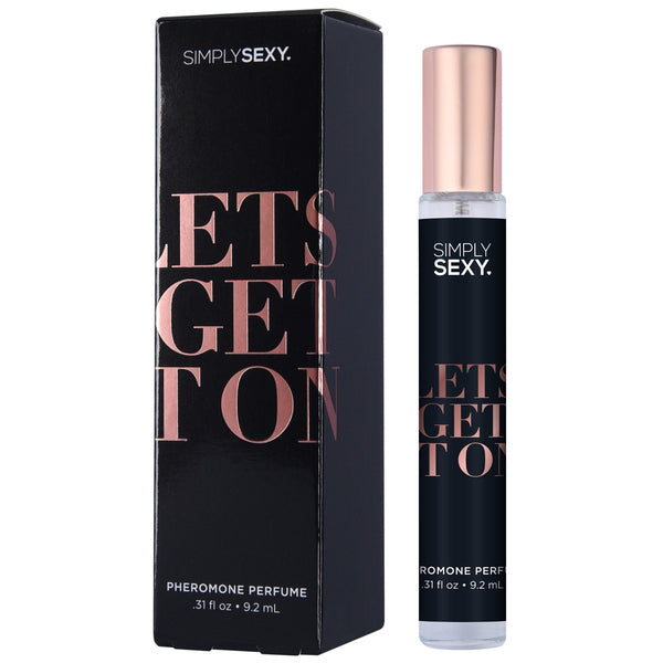 Simply Sexy Lets Get It On - Pheromone Perfume - Citrus and Floral Scent - 0.31oz