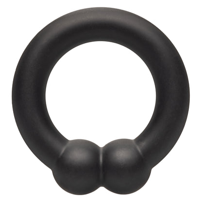CalExotics Alpha Liquid Silicone Muscle Ring – Black – Enhancer Ring