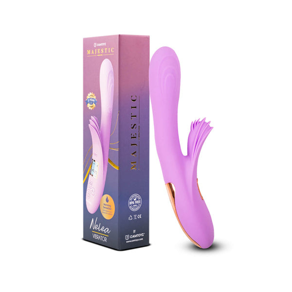 Camtoyz Nelea Double Vibrator – Pink – Multi-Function G-Spot Vibrator