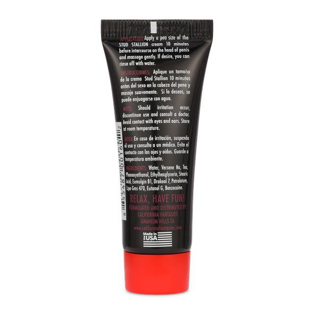 California Fantasies Stud Stallion Bulk Tube – 0.5 Oz