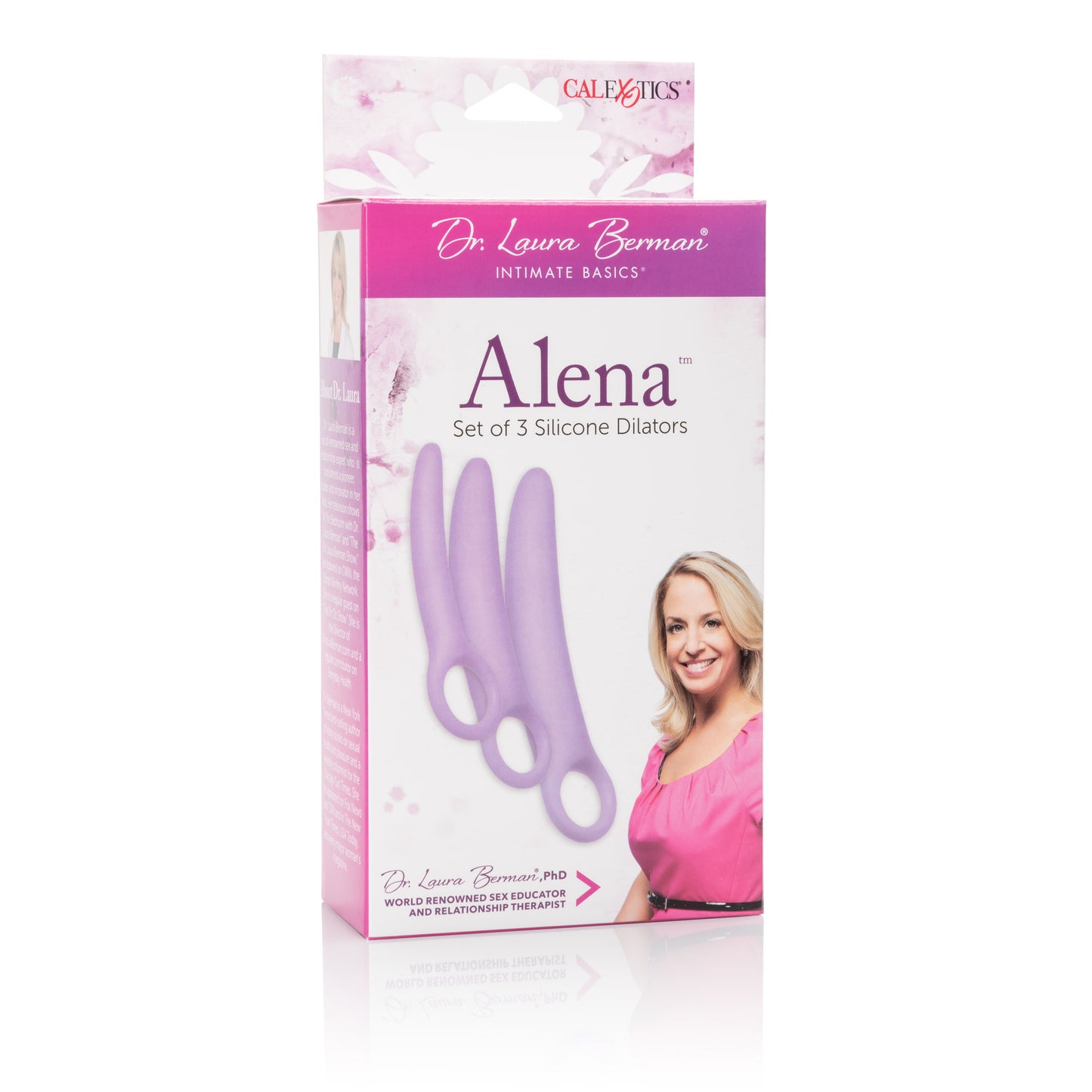 Dr. Laura Berman Alena Set of 3 Silicone Dilators – Purple