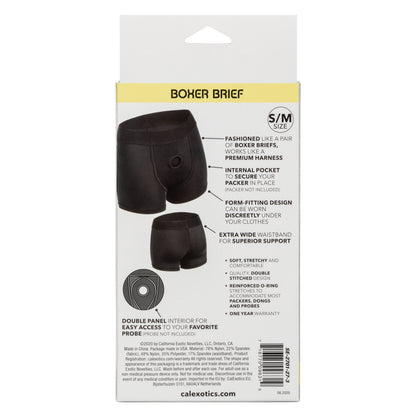 CalExotics Boundless Boxer Brief Harness – Black – Size S/M