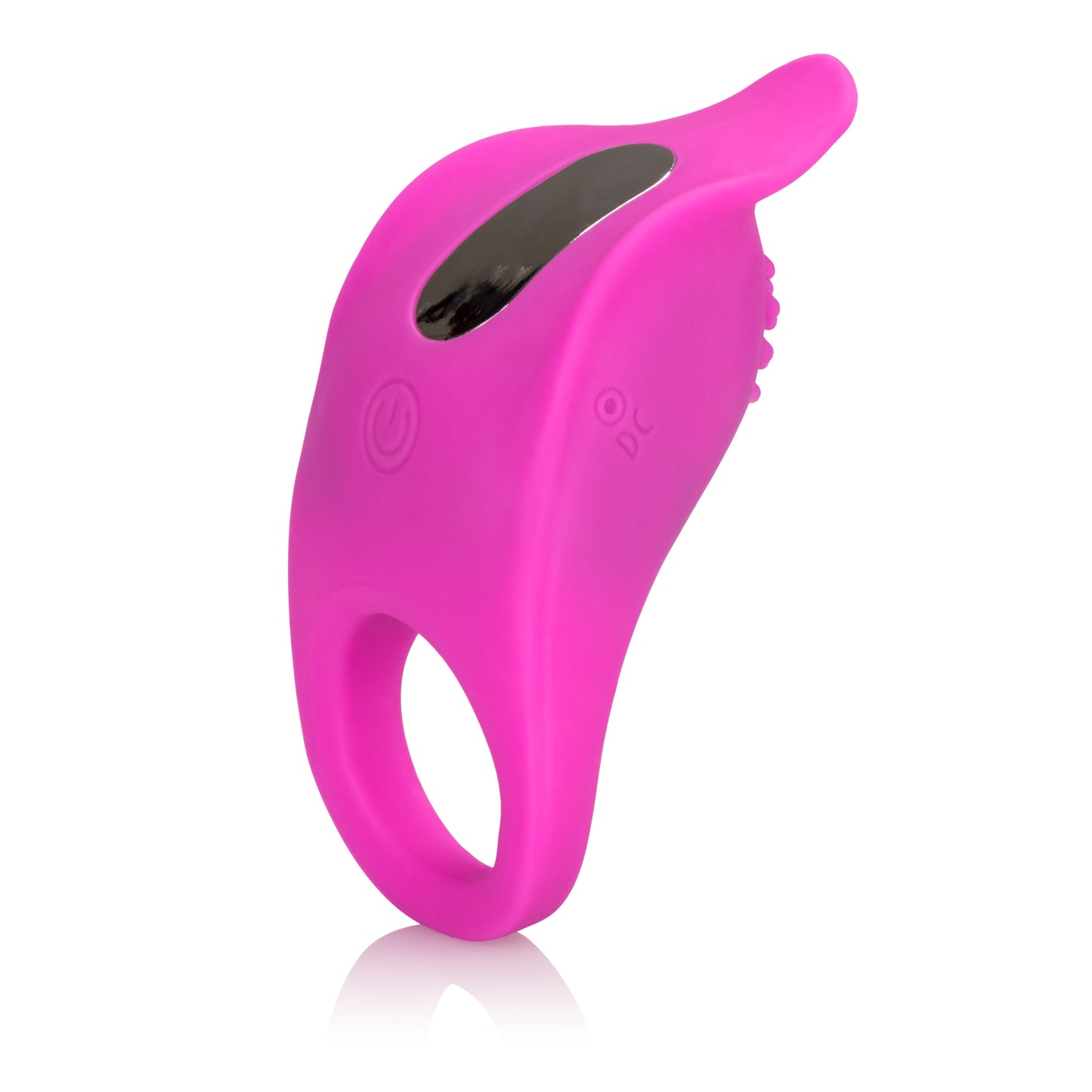 CalExotics Silicone Rechargeable Teasing Enhancer Ring – Pink