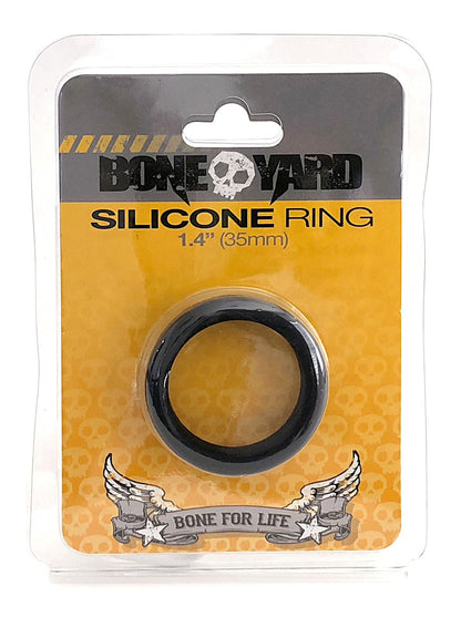 Boneyard Silicone Ring 35mm - Black - Durable and Comfortable Fit