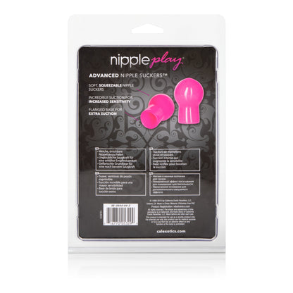 CalExotics Nipple Play Advanced Nipple Suckers – Pink