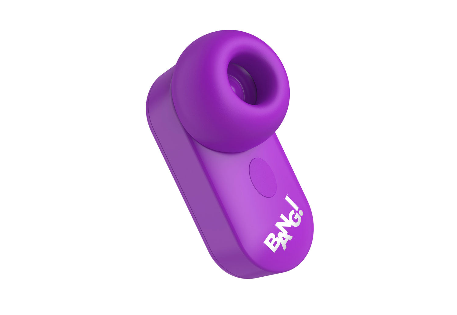 XR Brands Mini Clitoral Stimulator - Ultra Powerful Pulsing and Sucking - Purple