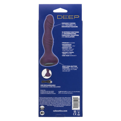 CalExotics Deep Stud Vibrating Probe – Purple