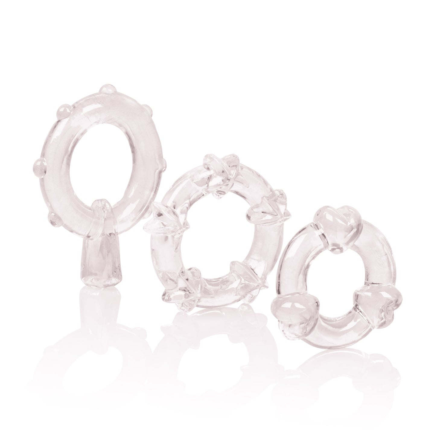 CalExotics Magic C-Rings Erection Enhancement Rings – Clear