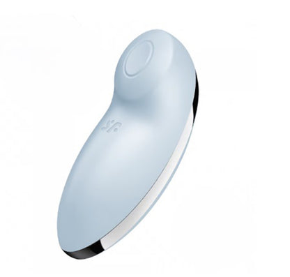 Satisfyer Tap and Climax 2 Vibrator – Blue – Clitoral Stimulation Device