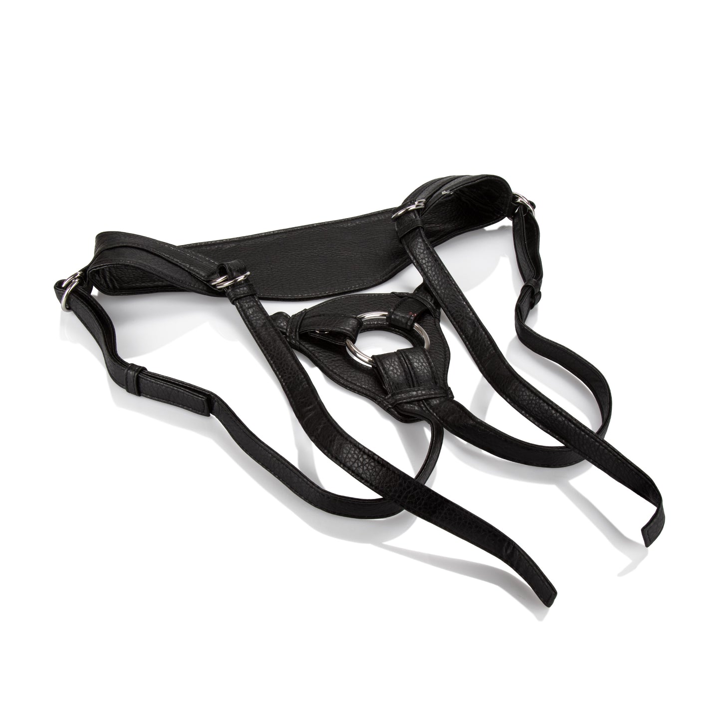 CalExotics The Queen Premium Harness with Back Support – Black