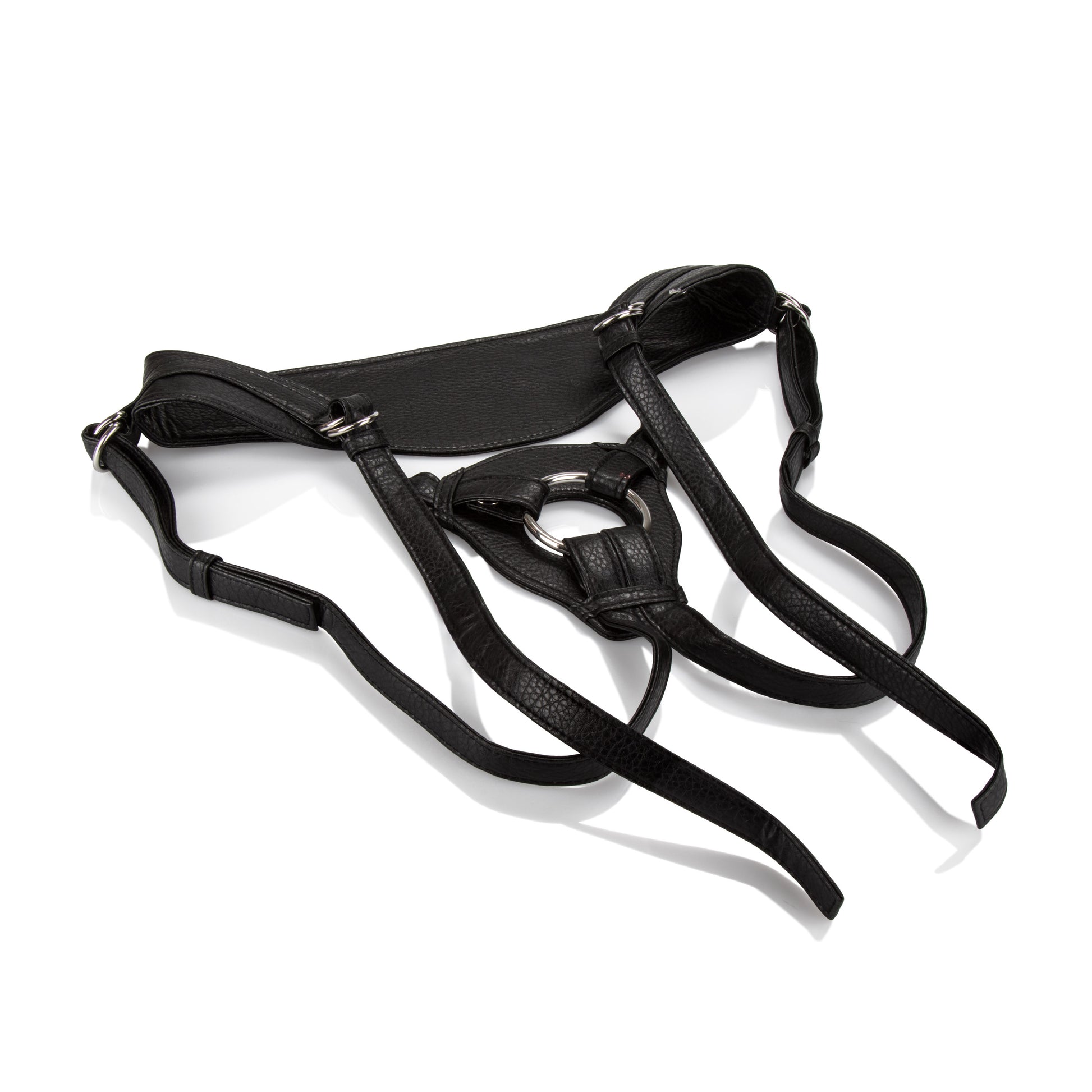CalExotics The Queen Premium Harness with Back Support – Black
