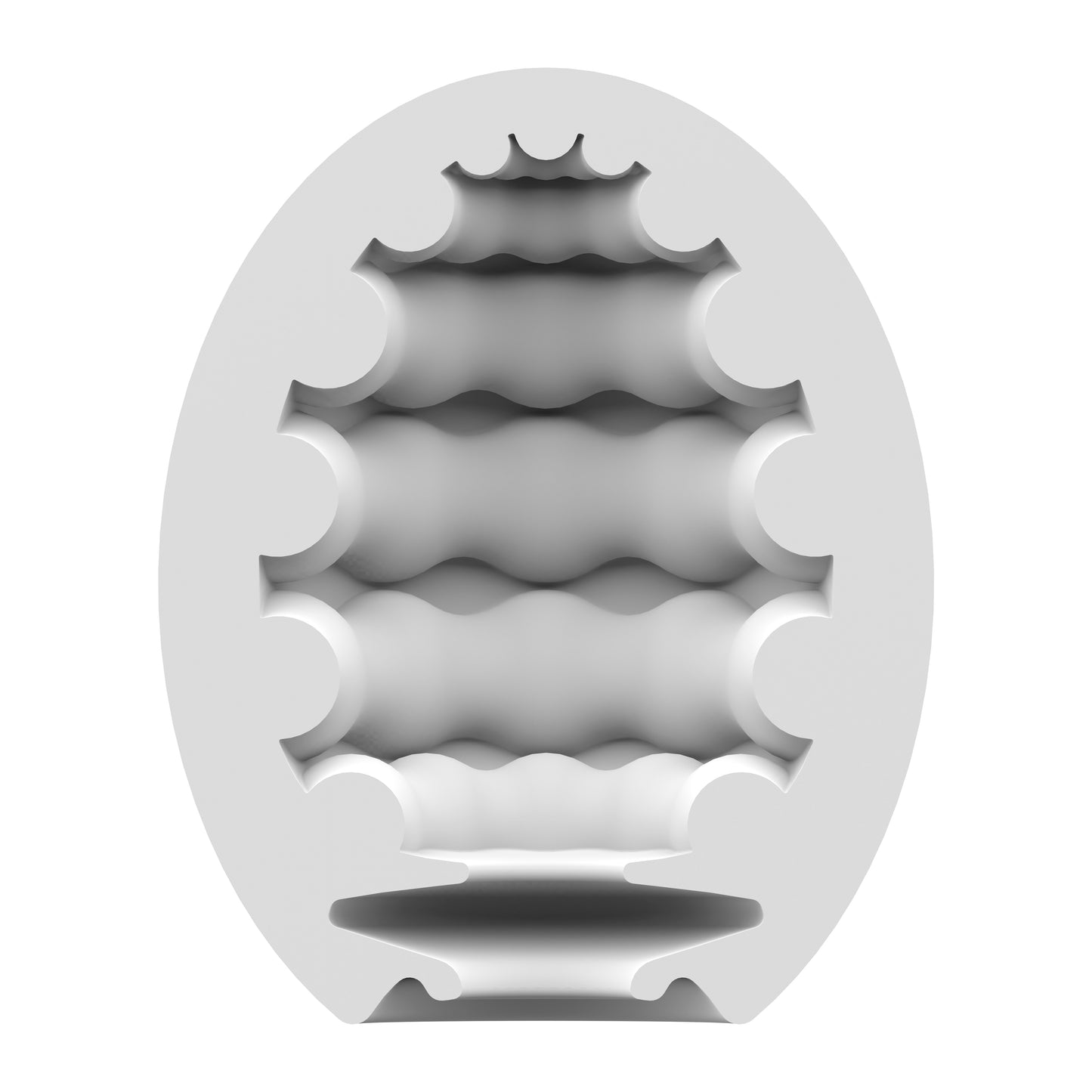 Satisfyer Masturbator Egg - Riffle - Light Green