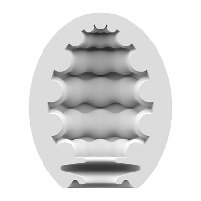 Satisfyer Riffle Masturbator Egg - Light Green - Single Use
