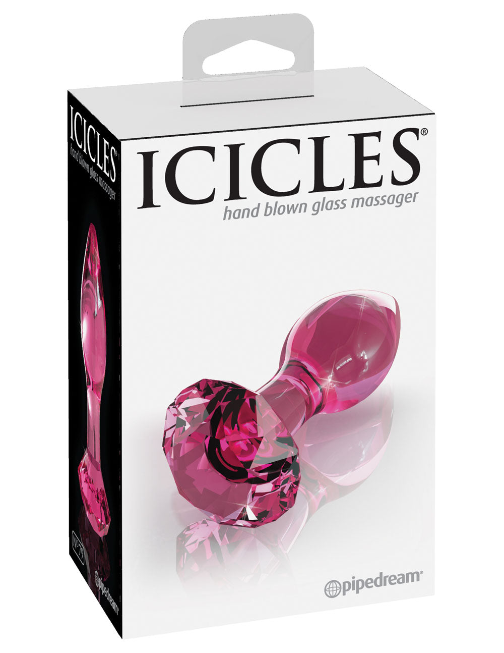 Pipedream Icicles #79 Glass Massager – Pink
