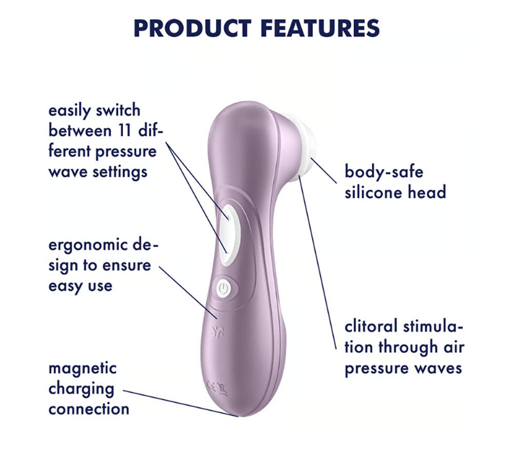 Satisfyer Pro 2 Generation 2 Air Pulse Stimulator - Purple