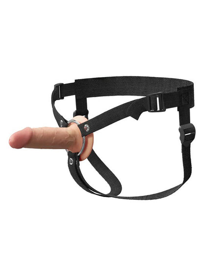 Pipedream Fantasy X-Tensions Elite 5" Silicone Hollow Strap-on - Beige
