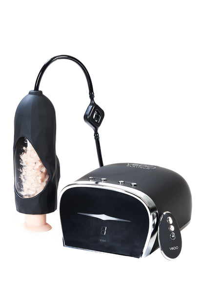 VeDO Hummer 2.0 Hands-Free BJ Machine with 180 RPM and Detachable Vibrating Sleeve