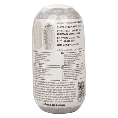 CalExotics Boundless Reversible Nubby Stroker - Clear