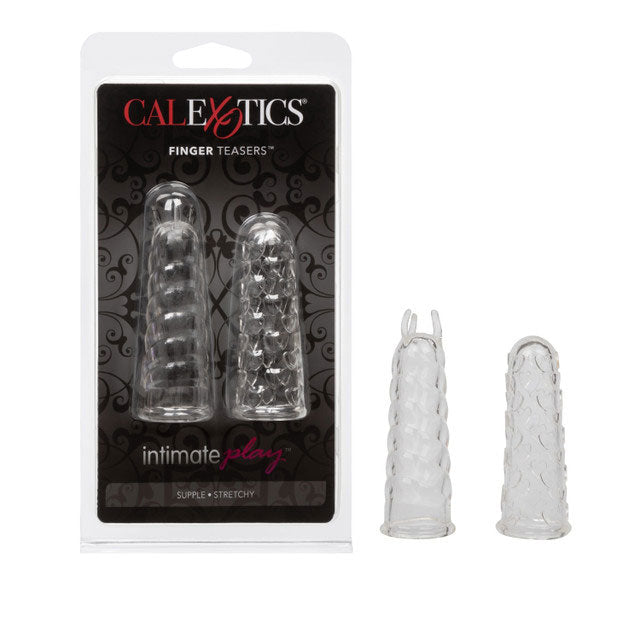 CalExotics Silicone Finger Teasers – Waterproof Clear Teasers