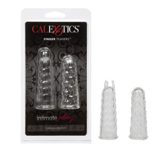 CalExotics Silicone Finger Teasers – Waterproof Clear Teasers