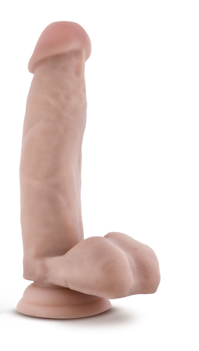 Dr. Skin Dr. Mark 7 Inch Dildo with Balls - Beige