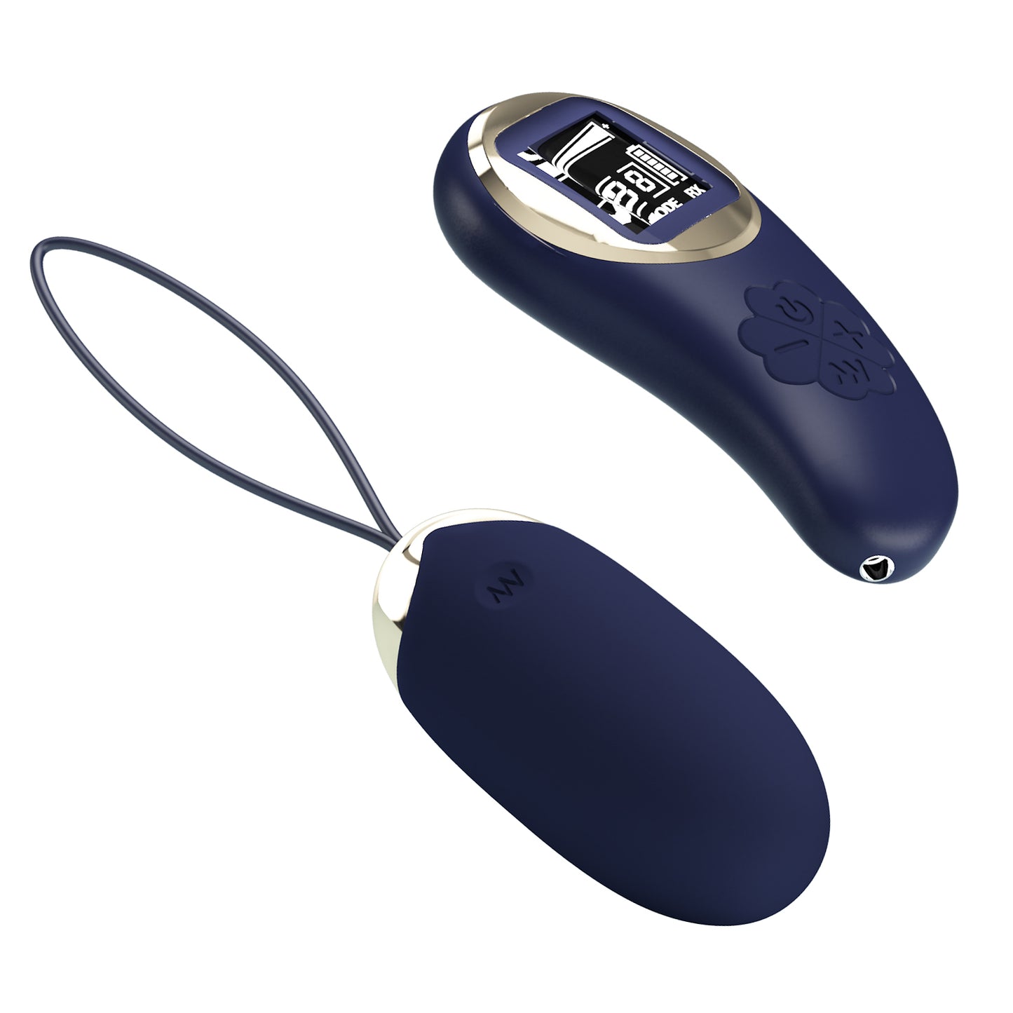 Pretty Love Mina Vibrating Remote Control Egg – Blue