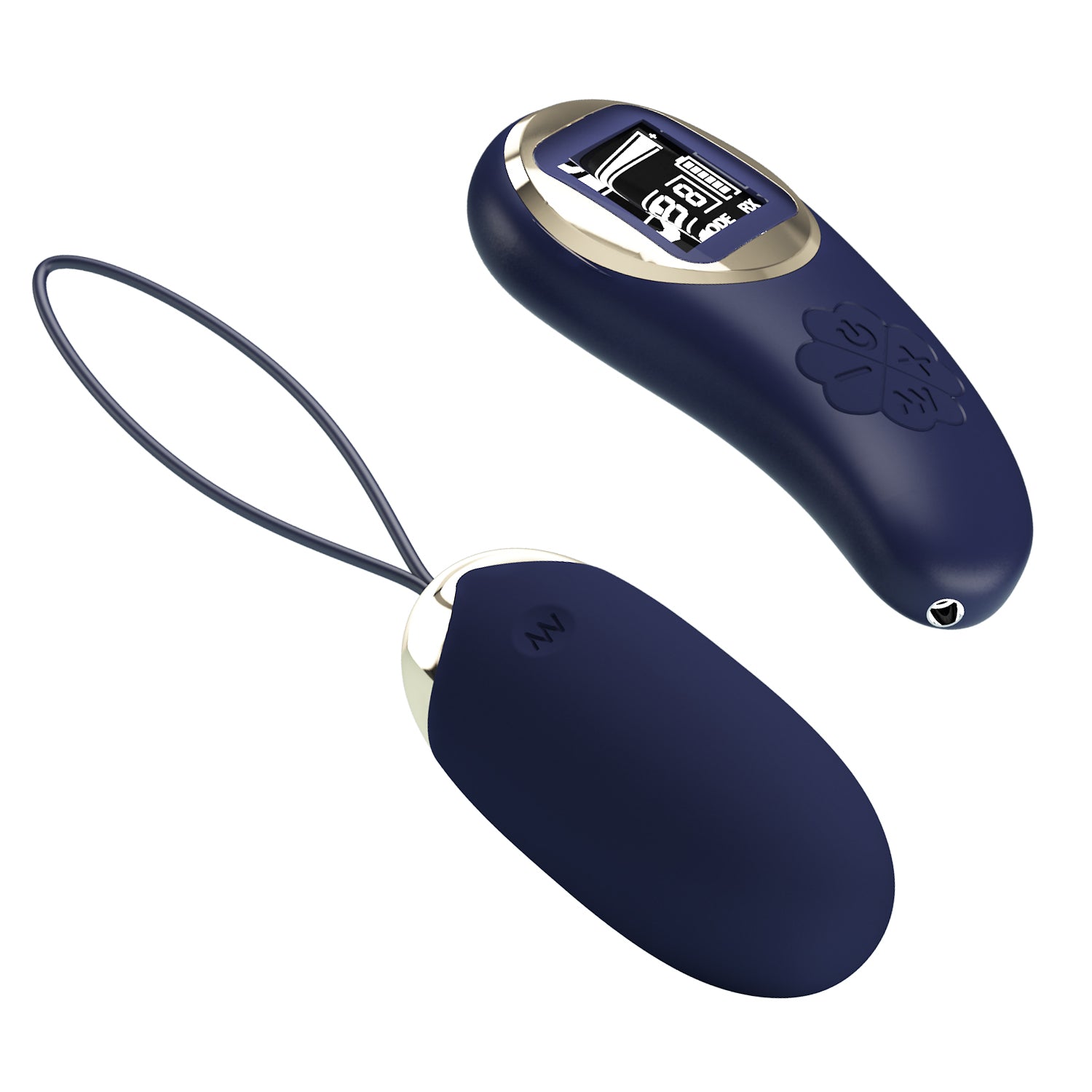 Pretty Love Mina Vibrating Remote Control Egg – Blue
