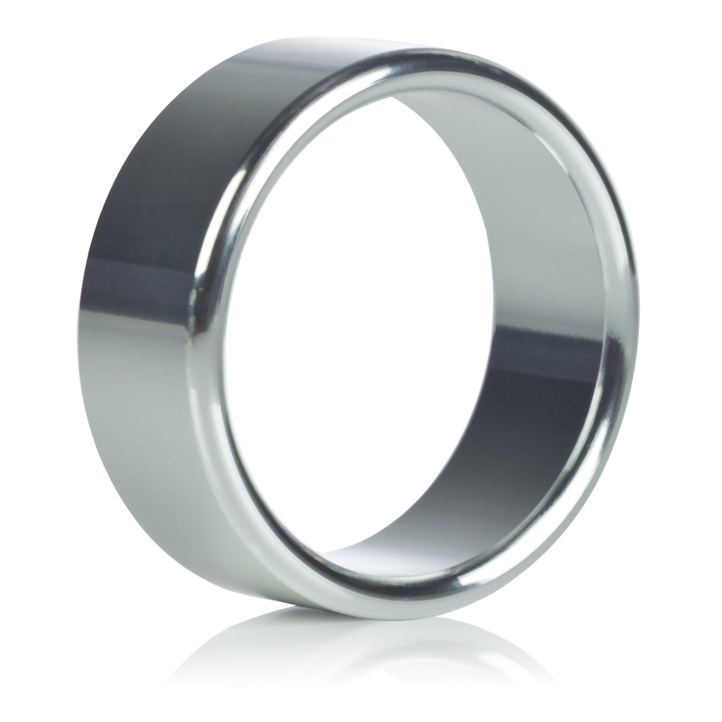 CalExotics Alloy Metallic Ring – Large Silver Enhancement Ring