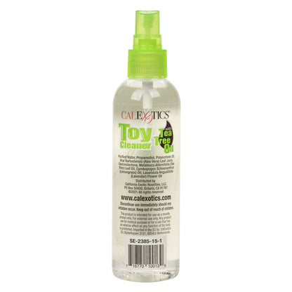 CalExotics Tea Tree Oil Toy Cleaner – 4 Fl. Oz. – Eco-Friendly Disinfectant