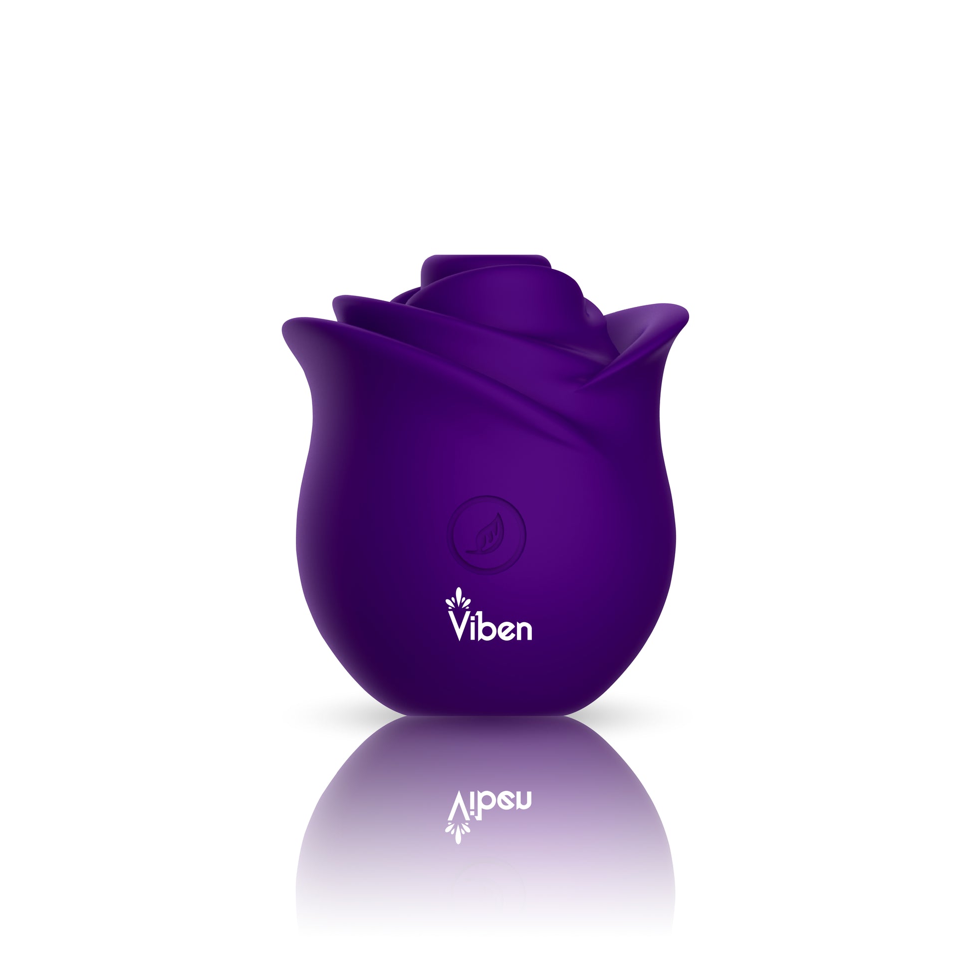 Viben Zen Rose Handheld Nipple and Clitoral Stimulator – Purple