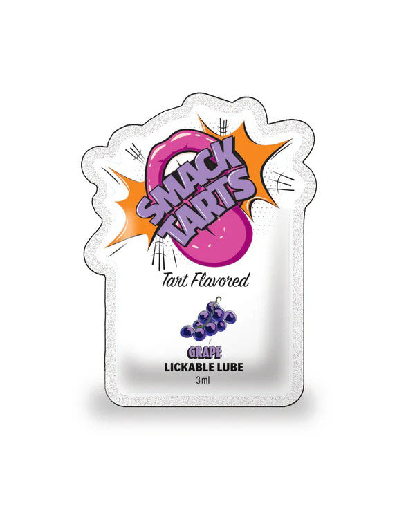 Little Genie SMACK Tarts Lube 3ml Pouch Display – Sour Grape