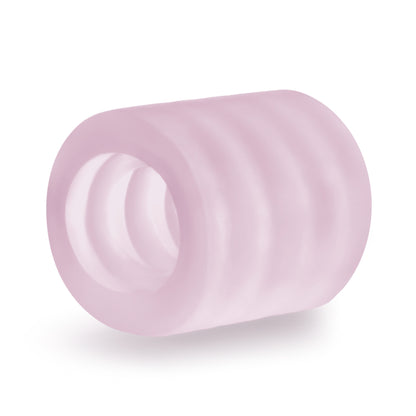 Blush X5 Men Goin' Down BJ Stroker – Pink – Ribbed Mini Stroker