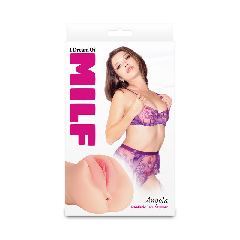 I Dream of MILF Angela Stroker – White – Realistic Textured