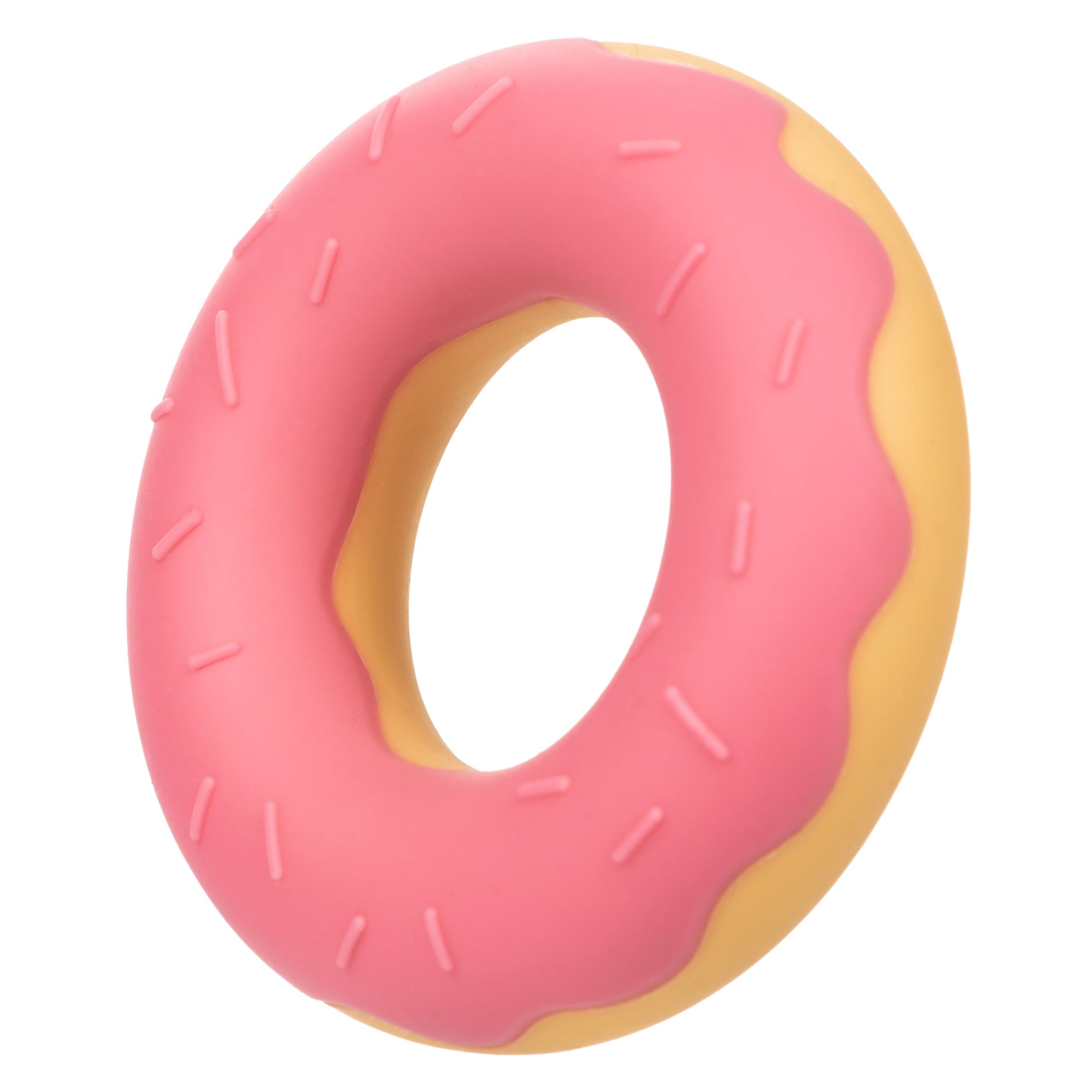 CalExotics Naughty Bits Dickin' Donuts Silicone Donut Cock Ring - Pink