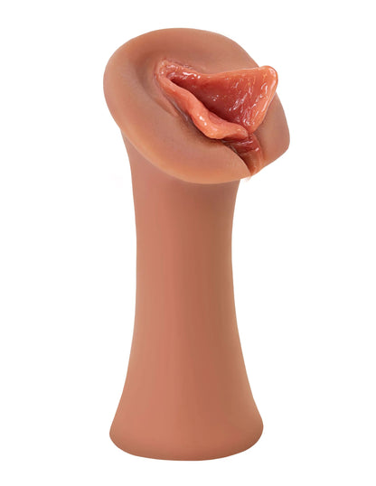 Pipedream Extreme Wet Pussies Luscious Lips Stroker - Tan