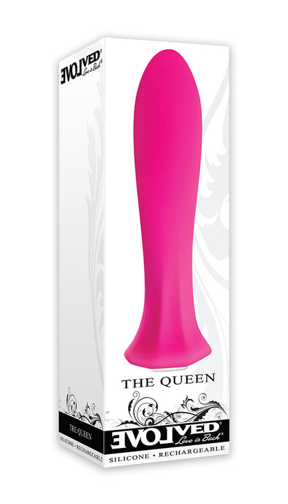 Evolved Novelties The Queen Mini Vibrator – Multi-Speed Waterproof – Pink