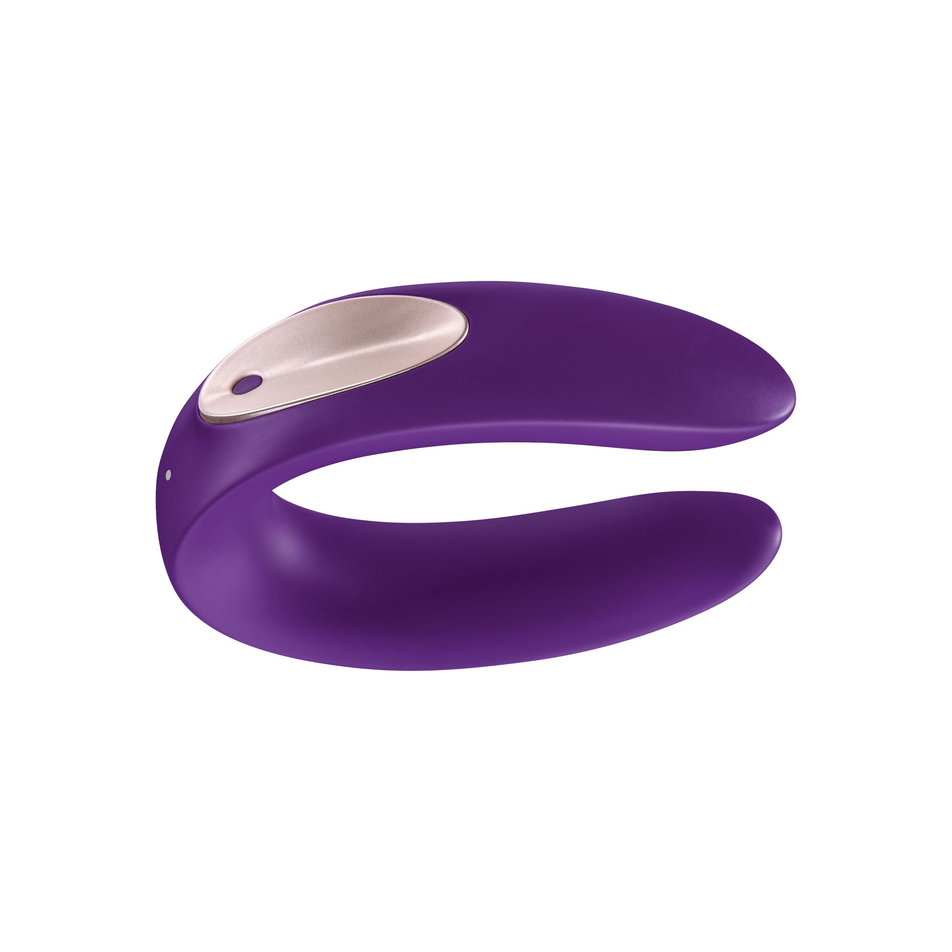 Satisfyer Double Plus Remote Vibrating Device – Purple