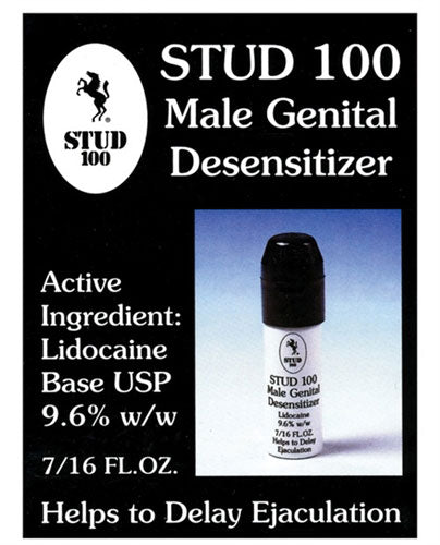Stud 100 Delay Spray for Men – 9.6% Lidocaine