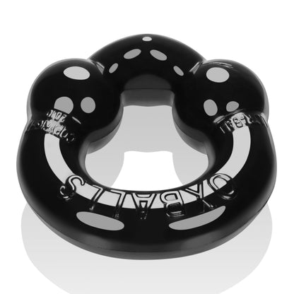 Oxballs Ultraballs 2-Piece Cockring Set - Black & Police Blue