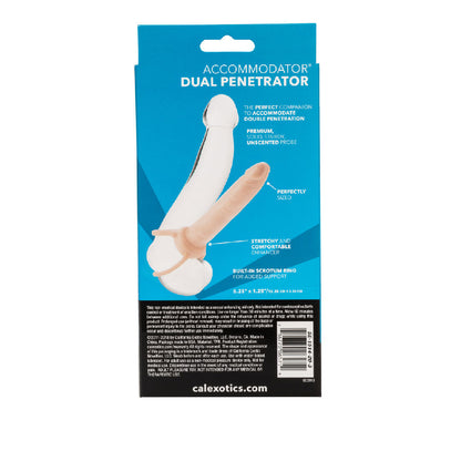 CalExotics Accommodator Dual Penetrator – Ivory