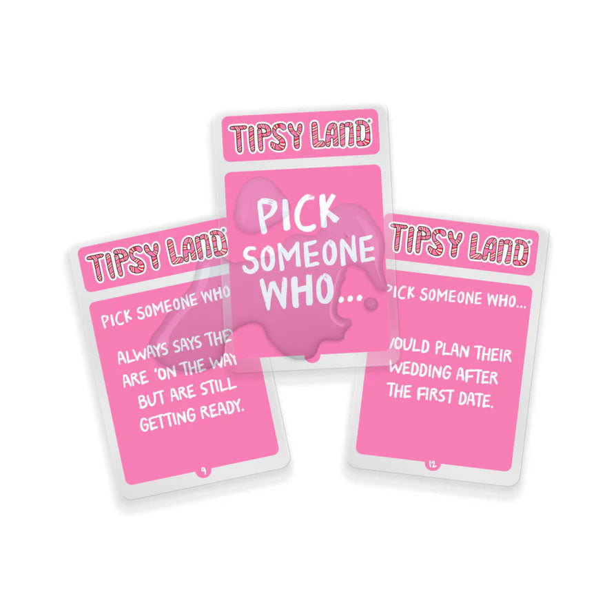 Tipsy Land Board Game – Fun Drinking Game