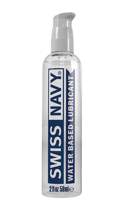 Swiss Navy Water-Based Lubricant 2 Fl. Oz – Gel-Like Consistency