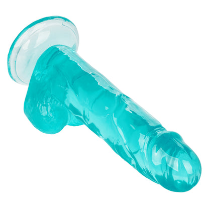 CalExotics 6-Inch Size Queen Realistic Dildo with Suction Cup – Blue