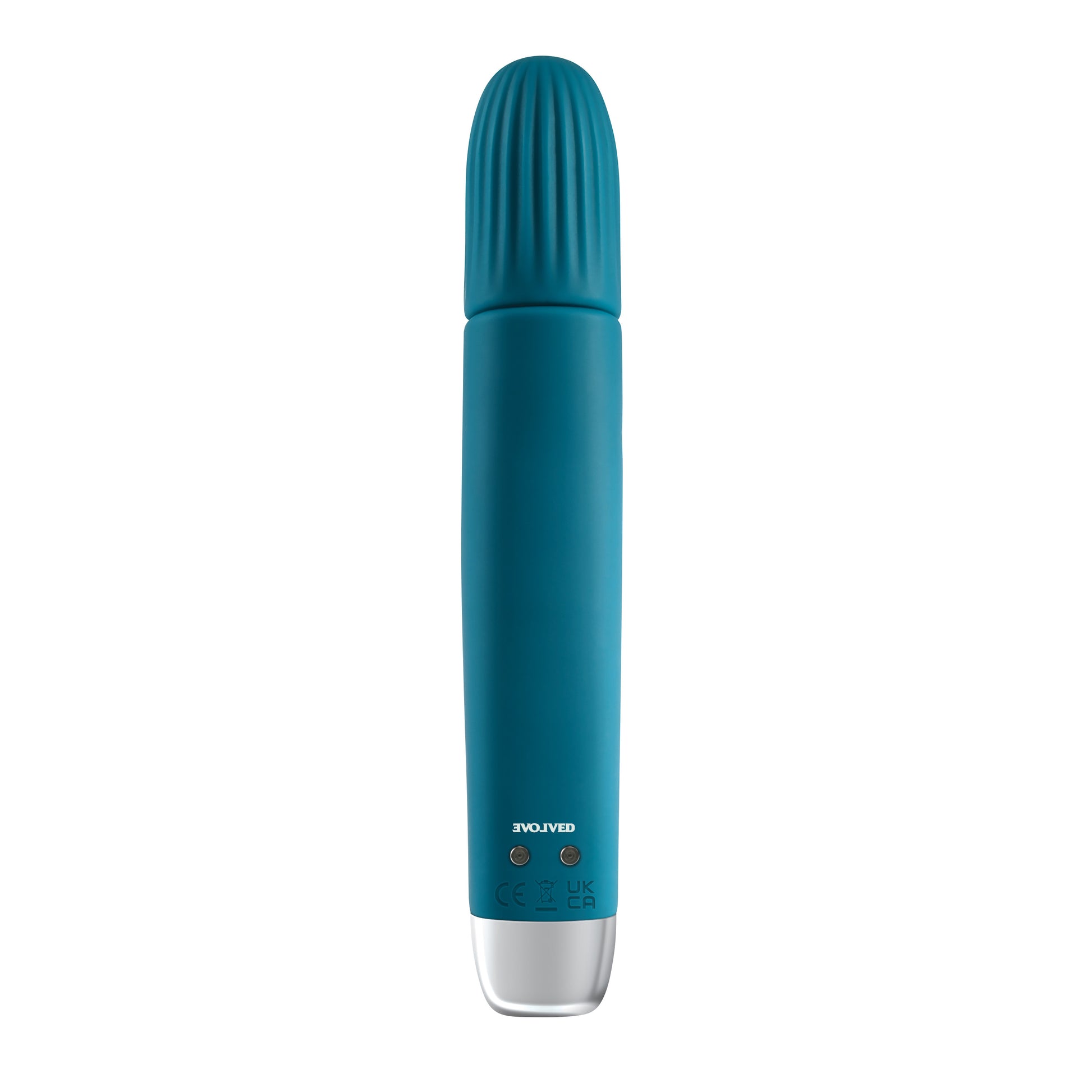 Evolved Novelties Super Slim Wand Vibrator – Teal